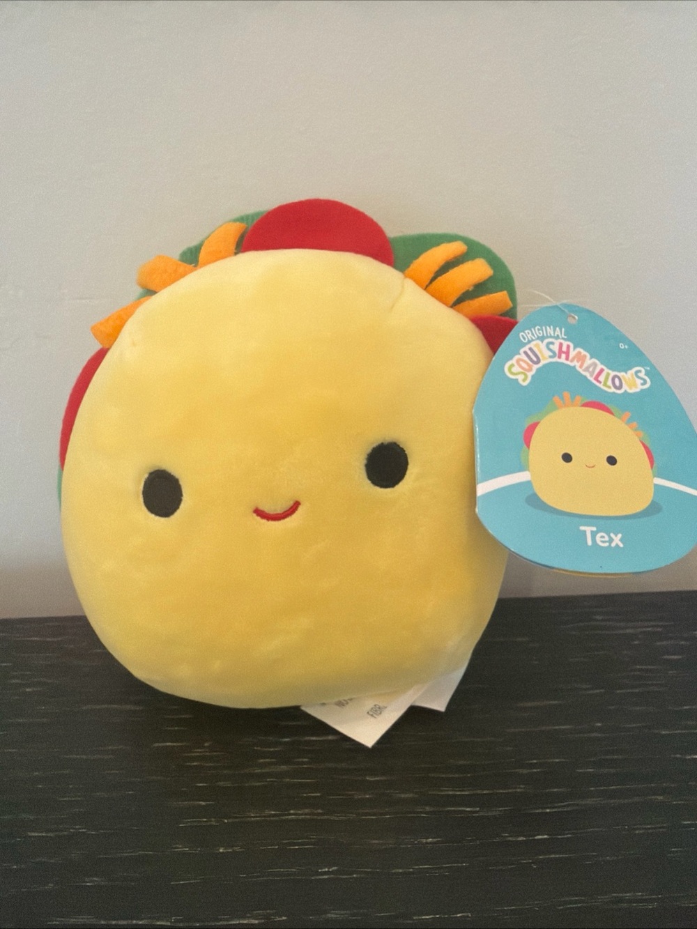 Squishmallows Tex Taco Plush - Yellow, Red, Green